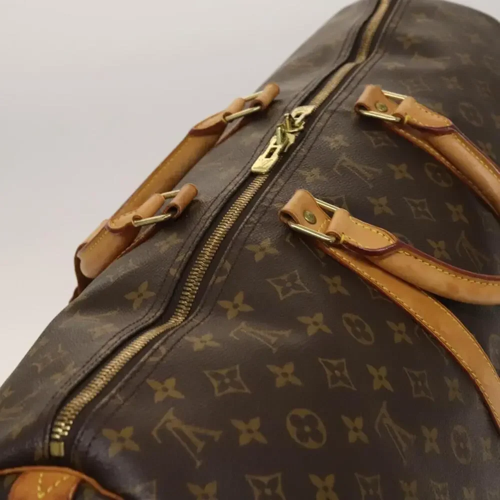 LOUIS VUITTON Monogram Keepall 55 Boston Bag M41424